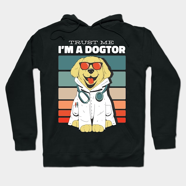 Trust Me I Am A Doctor Hoodie by ralfjohnson